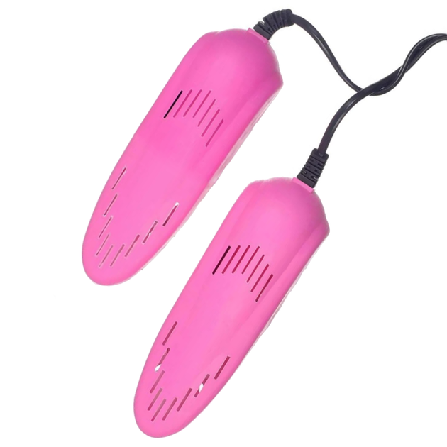 Електрична сушарка для взуття Shoes Dryer 220 В, рожева - зображення 2