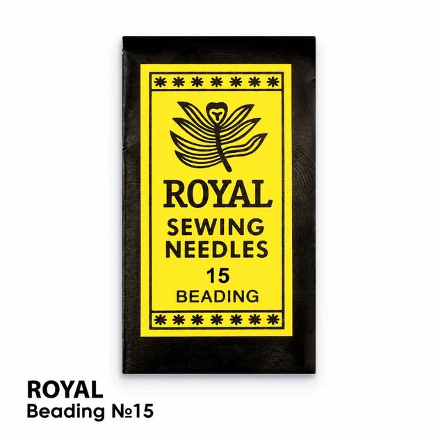 Голки для бісеру Royal №15 GR-15 (GR-15) - Фото 1 Голки для бісеру Royal №15 GR-15 (GR-15) - зображення 1