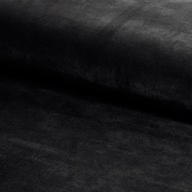 Стілець Signal оксамит чорний каркас метал 86х61х50 см - зображення 9