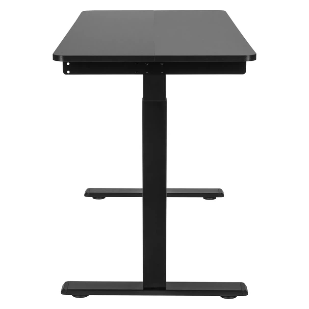 Компьютерный стол 2E ламинированное МДФ 1200х600 черный высота 720-1200 мм - изображение 4