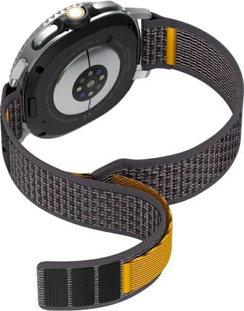 Ремінець Spigen Athlex Air do Samsung Galaxy Watch 8 / Classic (40/44/46mm) Gray (AMP10112) - Фото 9 Ремінець Spigen Athlex Air do Samsung Galaxy Watch 8 / Classic (40/44/46mm) Gray (AMP10112) - зображення 9