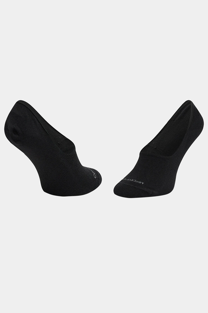 Сет чорних жіночих слідів 2 шт. Calvin Klein 7046 35-38 - изображение 2