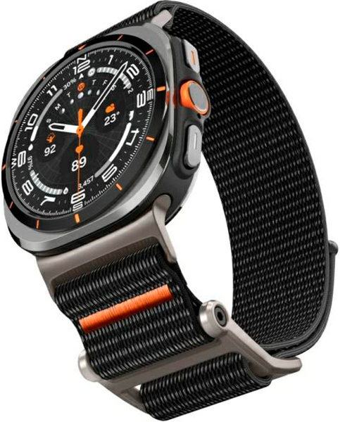 Pasek Spigen DuraPro Flex do Samsung Galaxy Watch Ultra 47mm Black (8809971235983) - Zdjęcie 1 Pasek Spigen DuraPro Flex do Samsung Galaxy Watch Ultra 47mm Black (8809971235983) - obraz 1
