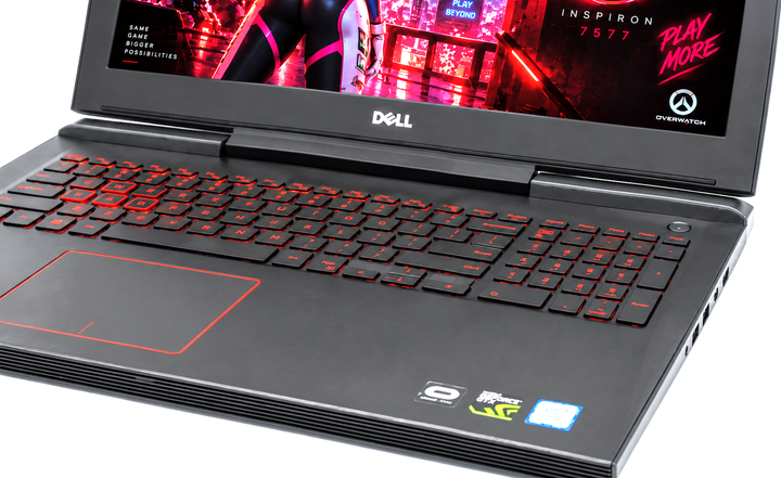 Ноутбук Dell Inspiron 15 7577 Gaming Core i5-7300HQ 16GB DDR4 SSD 256GB+HDD 1TB GTX 1060 6GB 15.6" Чорний Б/У - изображение 4