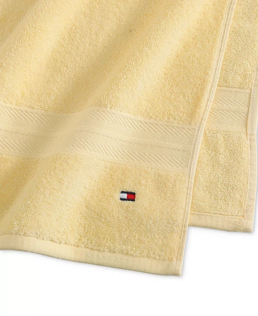 Рушник банний TOMMY HILFIGER (883893996366) Modern American Solid Cotton Bath Towel жовтий - Фото 4 Рушник банний TOMMY HILFIGER (883893996366) Modern American Solid Cotton Bath Towel жовтий - зображення 4