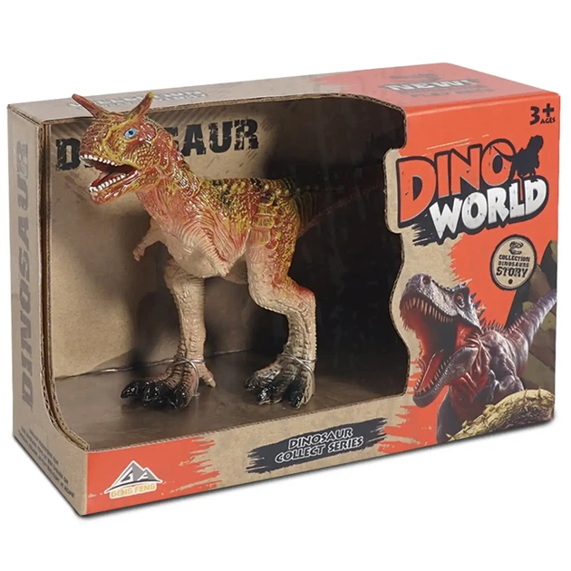 Іграшка Динозавр Карнотавр Dino World CJ-4960849 Різнокольоровий shop (6900072600600) - Фото 2 Іграшка Динозавр Карнотавр Dino World CJ-4960849 Різнокольоровий shop (6900072600600) - изображение 2