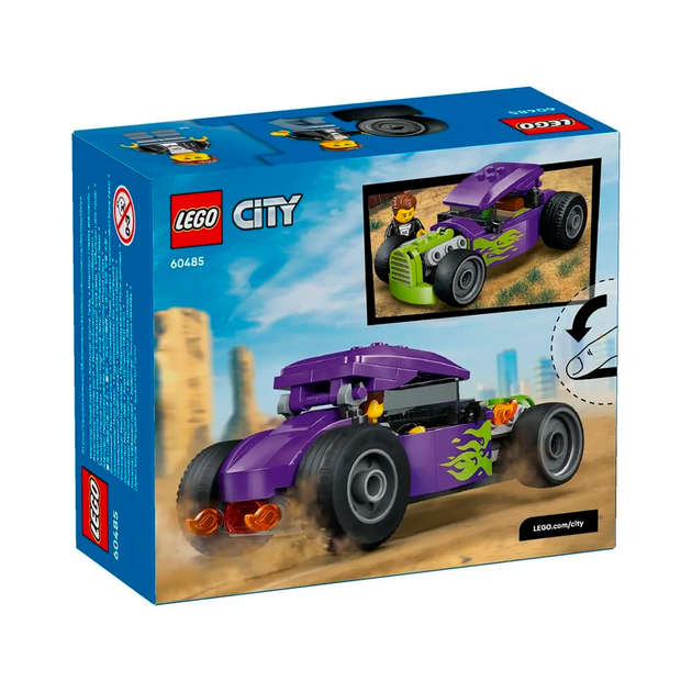 Конструктор LEGO City Хотрод 81 деталь (60485) - зображення 2