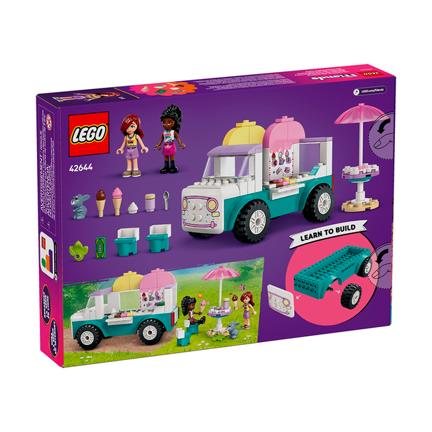 Конструктор LEGO Friends Хартлейк-Сіті. Фургон із морозивом 92 деталі (42644) - зображення 2