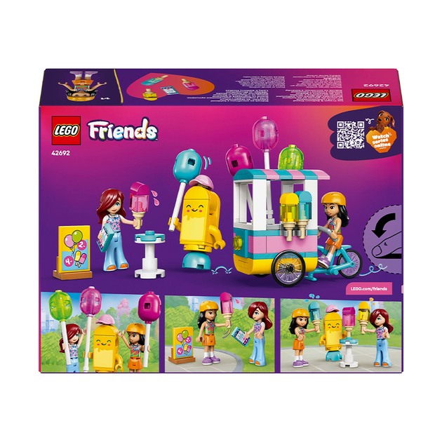 Конструктор LEGO Friends Ятка з морозивом і повітряними кульками 107 деталей (42692) - зображення 2