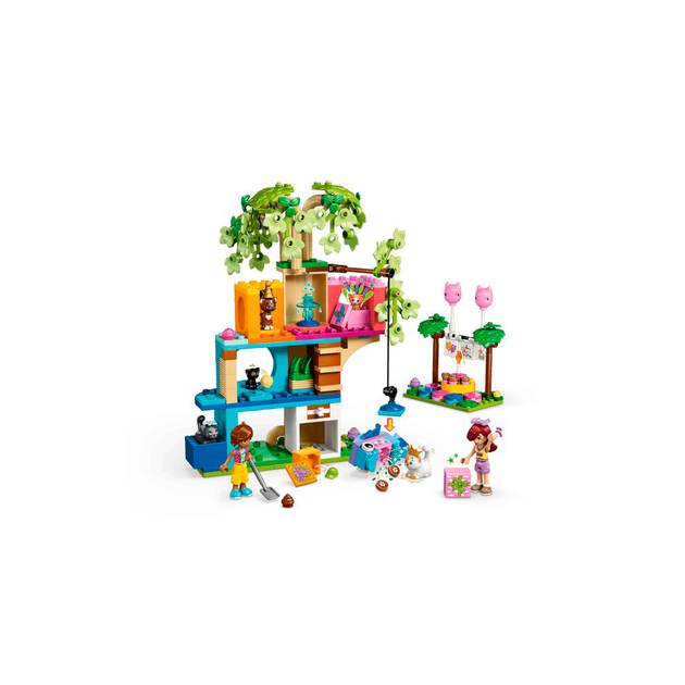 Конструктор LEGO Friends День народження кота і будинок на дереві 321 деталь (42666) - зображення 4