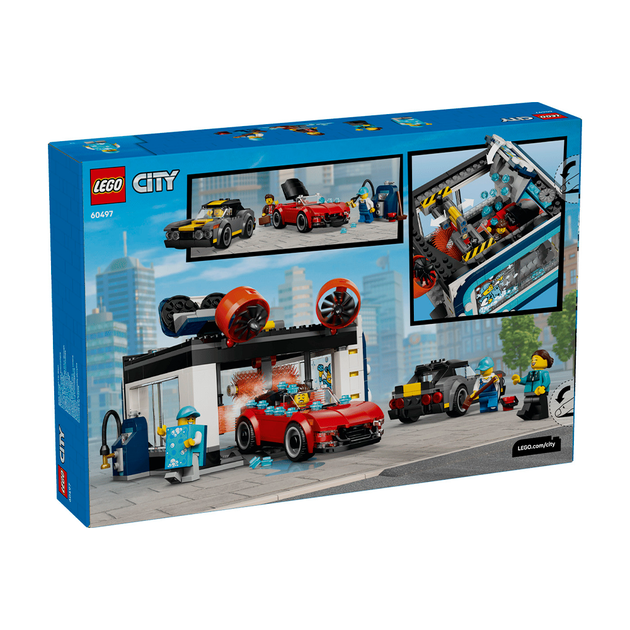 Конструктор LEGO City Туннельная автомойка 583 детали (60497) - изображение 2