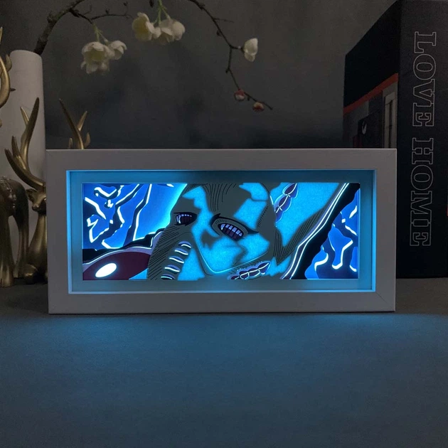 Многослойный Ночник лампа аниме Фанни Валентайн ДжоДжо светильник Jojo RGB (ZDD- 266) - Фото 5 Многослойный Ночник лампа аниме Фанни Валентайн ДжоДжо светильник Jojo RGB (ZDD- 266) - изображение 5