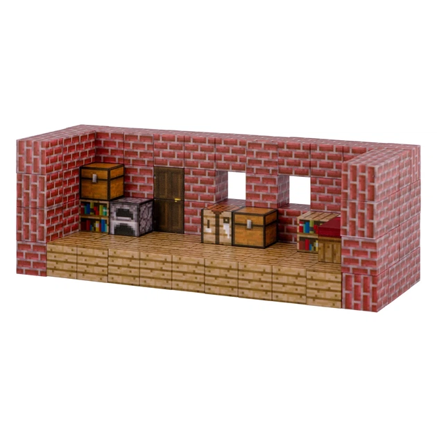 Магнитный конструктор Creative Set Brick House 100 элементов пластик разноцветный - изображение 2