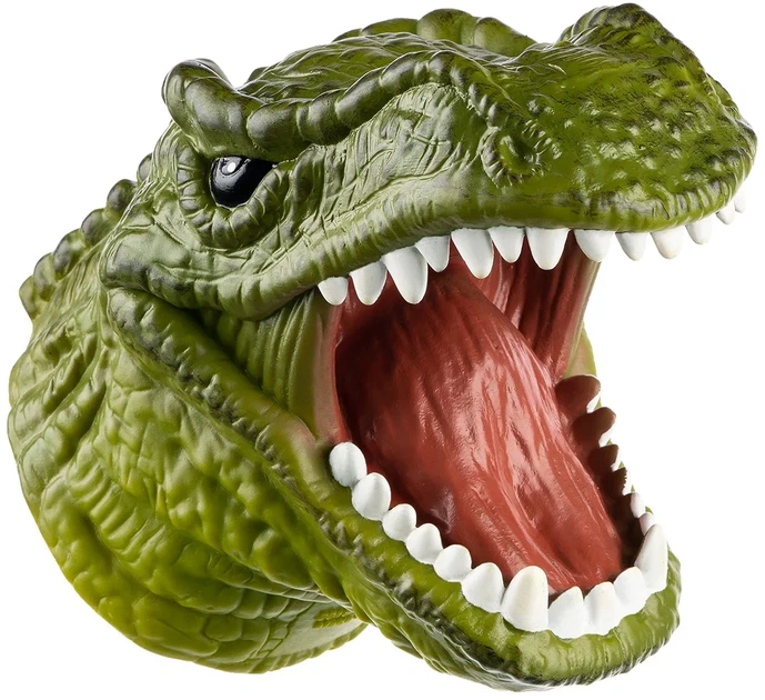 Игрушка-рукавичка Same Toy Тираннозавр зеленый - Фото 1 Игрушка-рукавичка Same Toy Тираннозавр зеленый - изображение 1