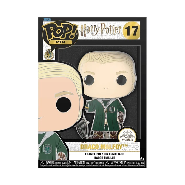 Фигурка Funko POP PIN: Harry Potter - Draco Malfoy - изображение 3