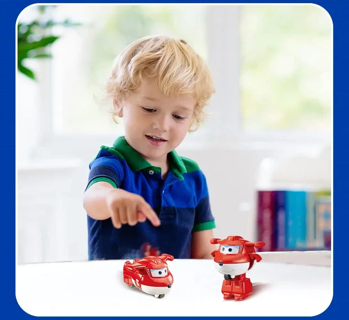 Игровая фигурка-трансформер Super Wings Джетт робот, самолет 5 см ударопрочный пластик - Фото 9 Игровая фигурка-трансформер Super Wings Джетт робот, самолет 5 см ударопрочный пластик - изображение 9