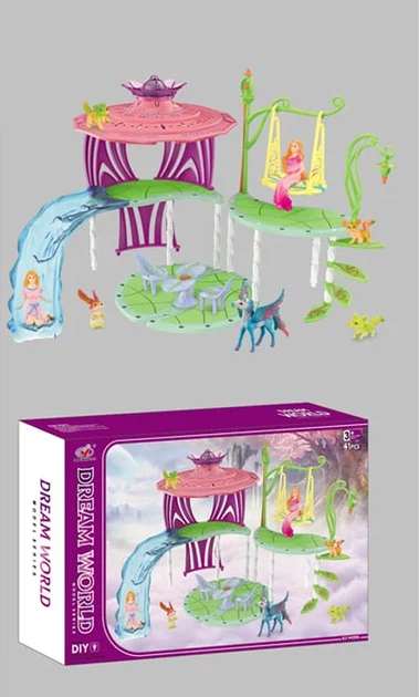 Ігровий набір Світ мрій Dino Toys з будиночком і гойдалкою - зображення 2