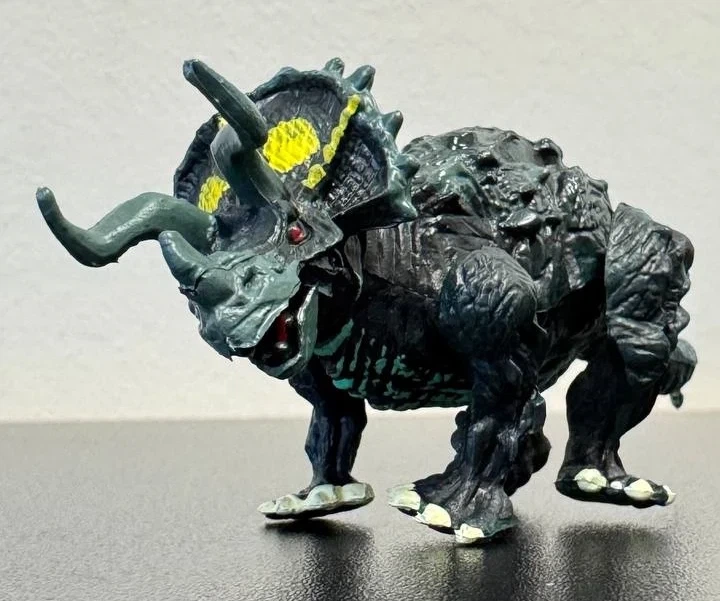 Фигурка динозавра Трицератопс Dino Toys 57198, твердая модель - изображение 5