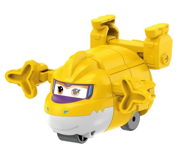 Игровая фигурка-трансформер Super Wings Брахи 5 см ударопрочный пластик робот/самолет - Фото 2 Игровая фигурка-трансформер Super Wings Брахи 5 см ударопрочный пластик робот/самолет - изображение 2