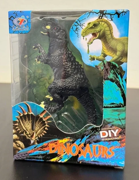 Фигурка Монолофозавр оранжево-зеленый, Dino Toys, твердый корпус - изображение 6
