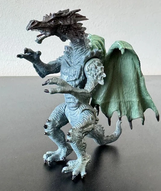 Фигурка Воинственный дракон зелёный, Dino Toys - Фото 6 Фигурка Воинственный дракон зелёный, Dino Toys - изображение 6