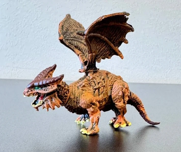 Фигурка дракона желтого Dino Toys 56627, в коробке - изображение 7