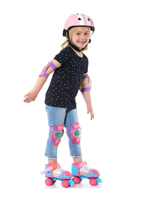 Детские роликовые коньки-квады Molto My First Skates розовые, 25-32 - изображение 4
