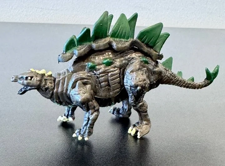 Фигурка динозавра Стегозавр фиолетово-зелёный Dino Toys 56610 - изображение 7