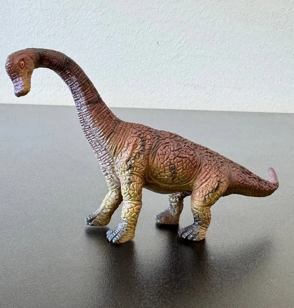 Фигурка динозавра Брахиозавр с оранжевыми глазами, Dino Toys - Фото 5 Фигурка динозавра Брахиозавр с оранжевыми глазами, Dino Toys - изображение 5