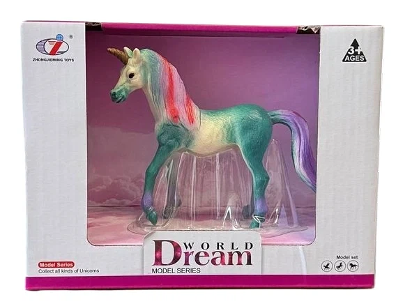 Фигурка Единорог зеленый Dino Toys, 20 см - Фото 1 Фигурка Единорог зеленый Dino Toys, 20 см - изображение 1
