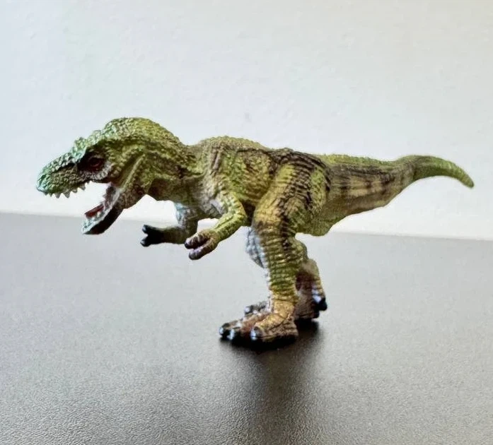 Фигурка Тираннозавр зеленый Dino Toys, в коробке - Фото 5 Фигурка Тираннозавр зеленый Dino Toys, в коробке - изображение 5