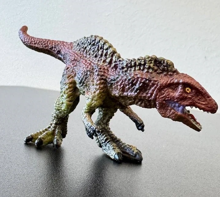 Фигурка динозавра Аллозавр с желтыми глазами, Dino Toys - Фото 3 Фигурка динозавра Аллозавр с желтыми глазами, Dino Toys - изображение 3