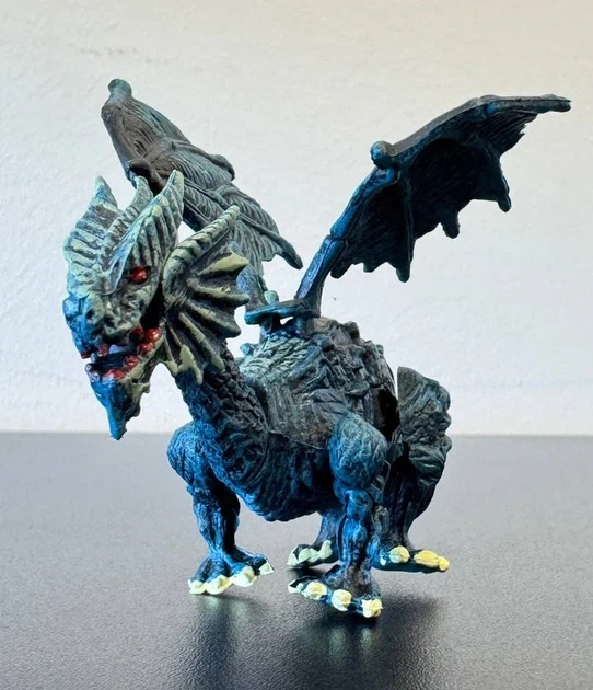 Фигурка дракона синего Dino Toys, полимерная - Фото 2 Фигурка дракона синего Dino Toys, полимерная - изображение 2