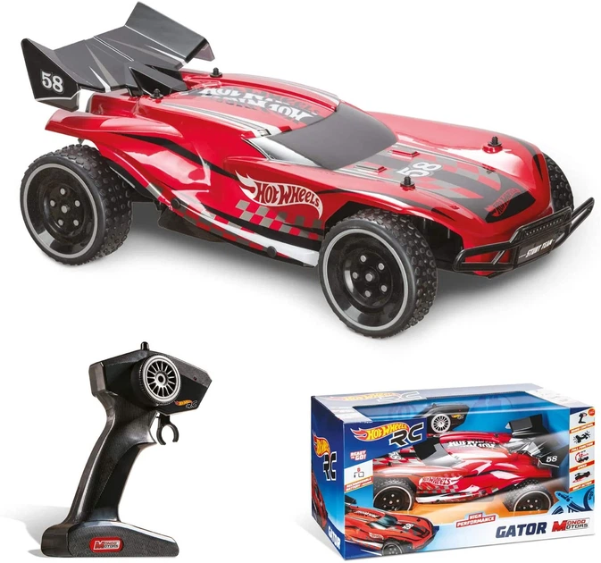 Радиоуправляемая машина Hot Wheels New Gator, Mondo 1:10, арт. 63652 - изображение 5