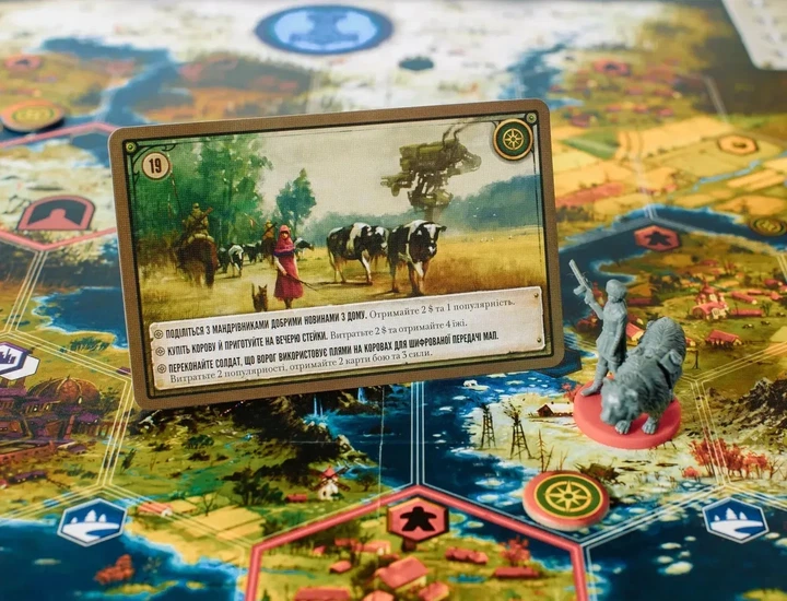 Настольная игра Geekach - Серп (Scythe) - Фото 6 Настольная игра Geekach - Серп (Scythe) - изображение 6