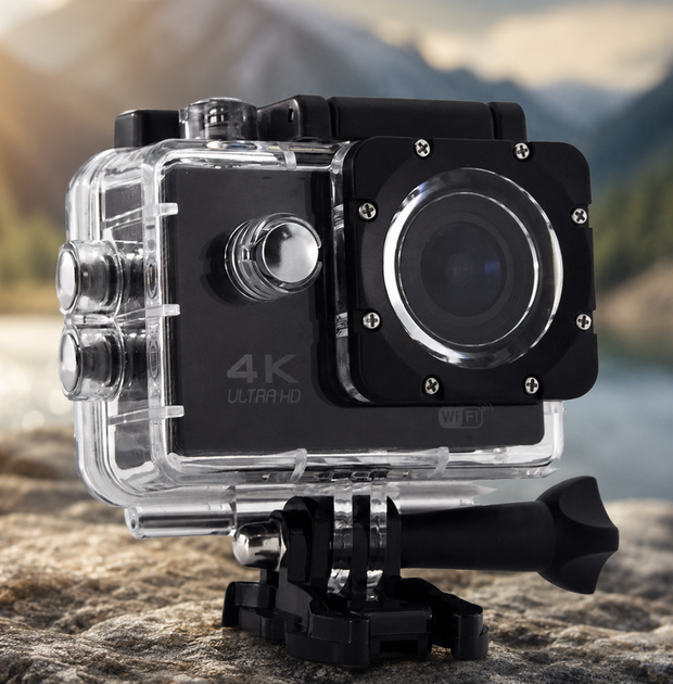 Екшн-камера DVR SPORT S2 4K 30fps 16 Мп 170° з водонепроникним кейсом до 30 м - зображення 5