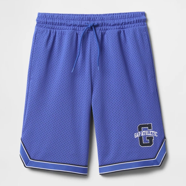 Детские шорты на резинке GAP 312096316 (M) 128 см Синие (1159848015) - изображение 4