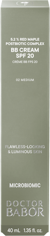 Krem BB Doctor Babor Microbiomic z filtrem SPF 20 02 Medium 40 ml (4015165373643) - Zdjęcie 2 Krem BB Doctor Babor Microbiomic z filtrem SPF 20 02 Medium 40 ml (4015165373643) - obraz 2