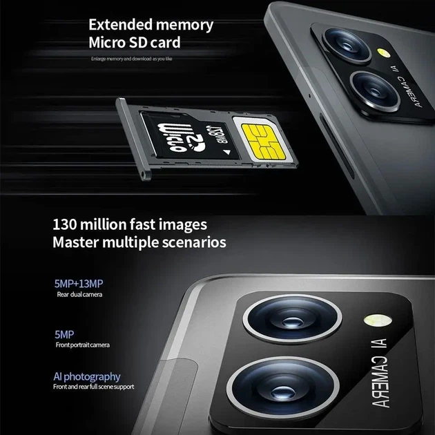 Планшет BDF P60 8/512Gb gray, 10.36', 8000mAh, 5G + чехол - Фото 5 Планшет BDF P60 8/512Gb gray, 10.36', 8000mAh, 5G + чехол - изображение 5