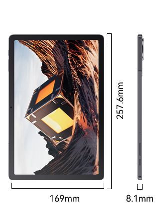 Планшет Cubot Tab 70 6/128Gb gray, 10.95'', 8200mAh + чехол + клавиатура + мышь - изображение 5