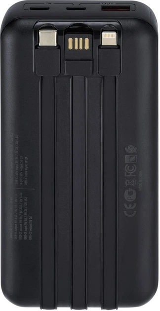 УМБ RIVACASE RIVAPOWER VA2221 20000 mAh 22.5W Black - Фото 4 УМБ RIVACASE RIVAPOWER VA2221 20000 mAh 22.5W Black - изображение 4