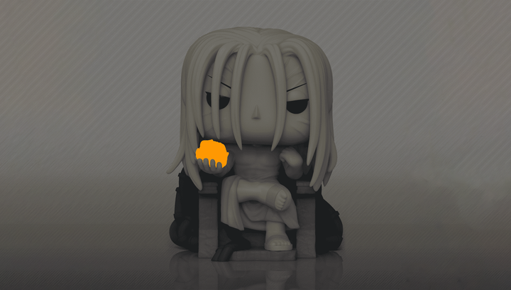 Фигурка FUNKO POP! Deluxe Стальной Алхимик Fullmetal Alchemist Father on Throne Chase 98mm 1585 77900 - изображение 3