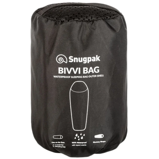 Бівачний мішок Snugpak Bivvi Bag Black - зображення 2