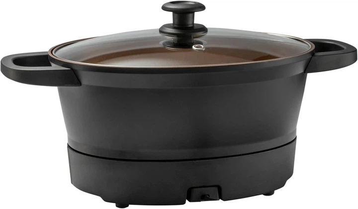 Мультиварка Russell Hobbs GoodToGo, 1000Вт, об'єм 6.5л, електронне управління, знімна кришка, керамічне покриття, чорного кольору. - зображення 5