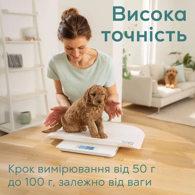 Весы напольные для животных 100 кг электронные пластик белый с функцией HOLD 2xAAA - изображение 8