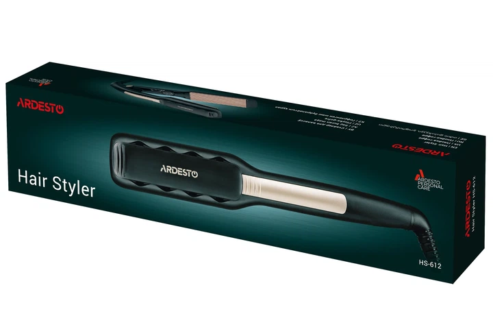 Плойка-гофре ARDESTO HS-612, 65Вт, 110-215°C, керамічна, чорного кольору. - зображення 8