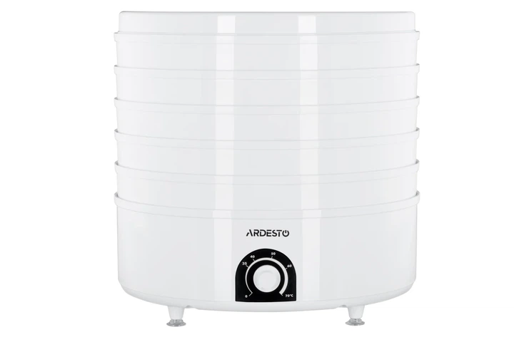 Сушильный аппарат для продуктов ARDESTO FDB-5385, мощность 520Вт, поддоны 5x4см, диаметр 38,5см, максимальная температура 70°C, регулируемая температура, пластиковый корпус - изображение 4