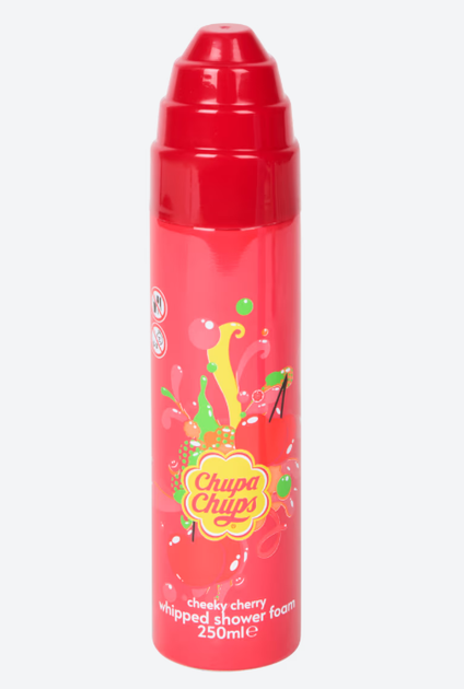 Пінка для душу Вишня Action Chupa Chups - Фото 1 Пінка для душу Вишня Action Chupa Chups - изображение 1