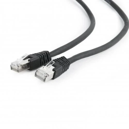 Патч-корд 5 м, S/STP, Black, Cablexpert, Cat.6a, Cu, LSZH (PP6A-LSZHCU-BK-5M) - изображение 2