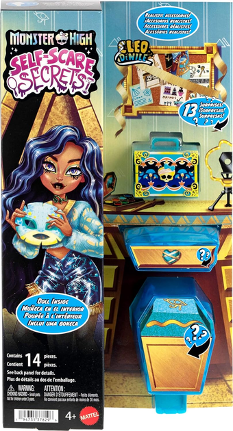 Лялька Монстер Хай Клео Де Ніл Секрети догляду Monster High Self-Scare Secrets Cleo De Nile Mattel (JMG74) (JMG74) - зображення 2